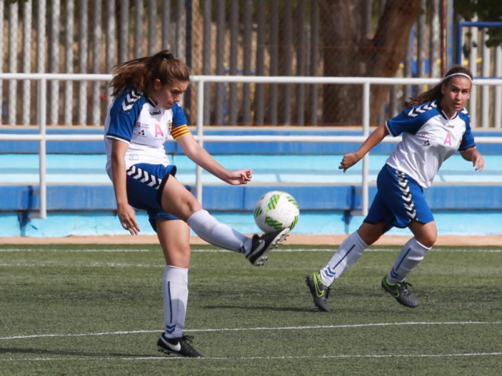 Una imagen de archivo del Zaragoza Femenino.