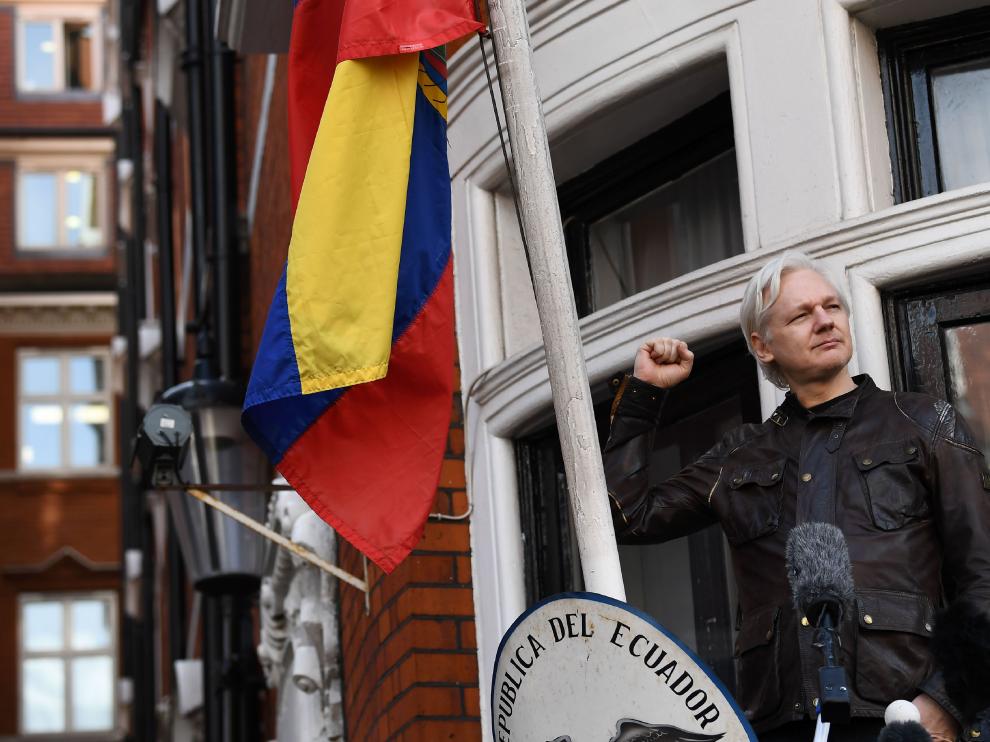 Assange habla tras el cierre de la investigación por la supuesta violación
