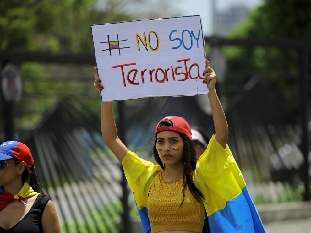 'Milenials', la nueva cara de las manifestaciones en Venezuela.