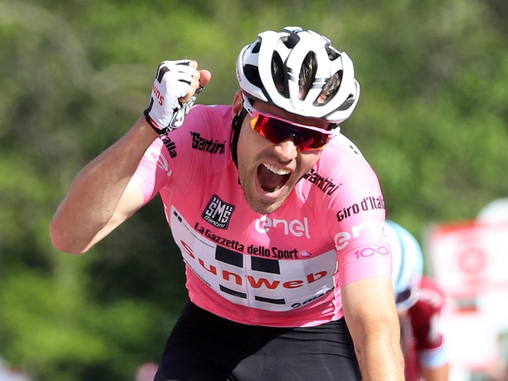 El ciclista holandés Tom Dumoulin.