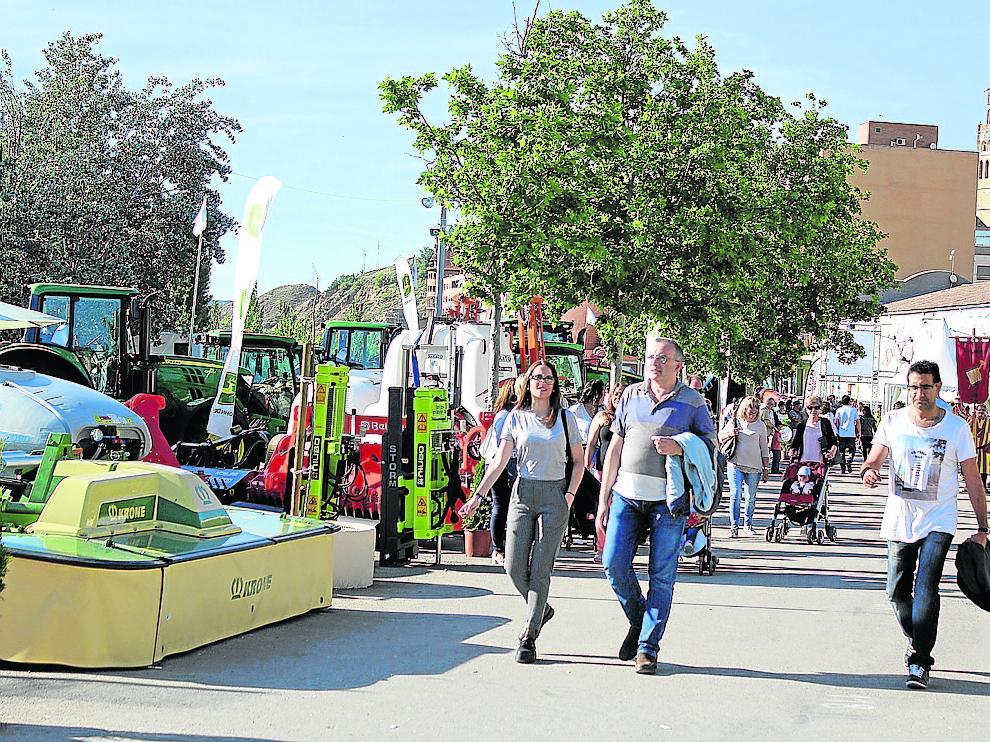 La feria presenta cada año las últimas innovaciones de maquinaria para el sector agrícola.