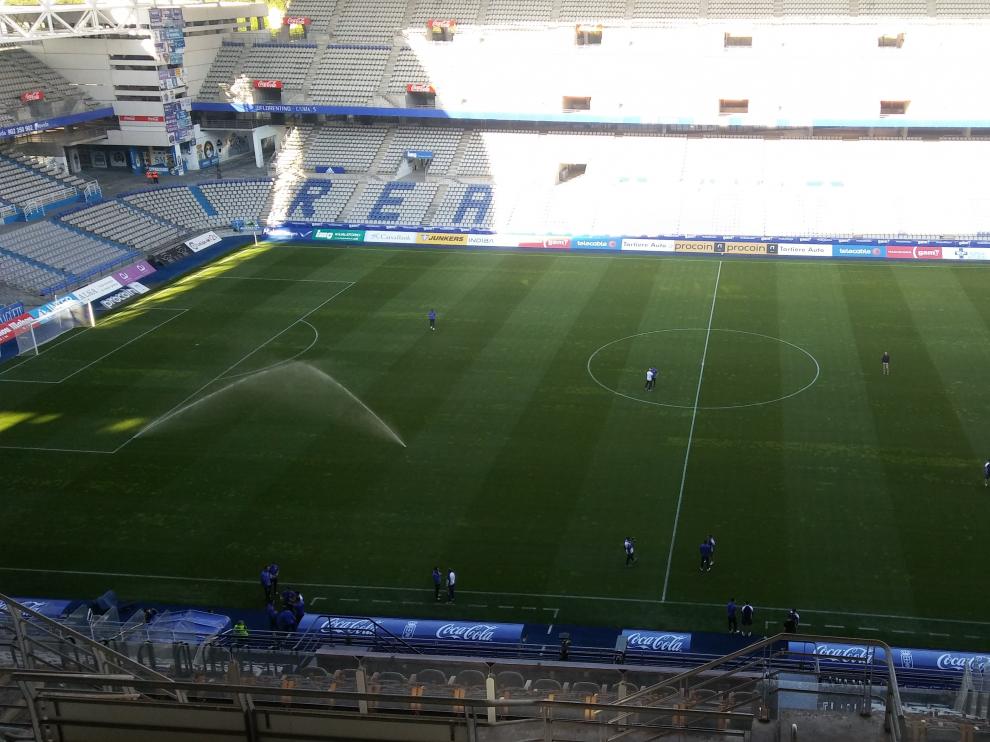 Estadio Carlos Tartiere de Oviedo.