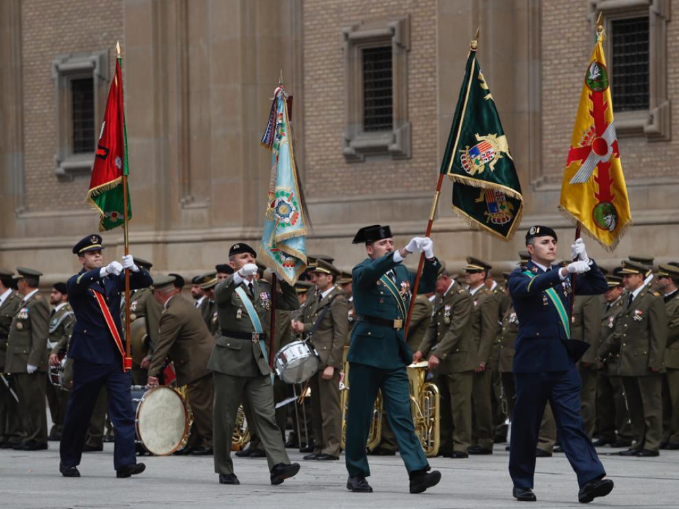 Jura de bandera en Zaragoza