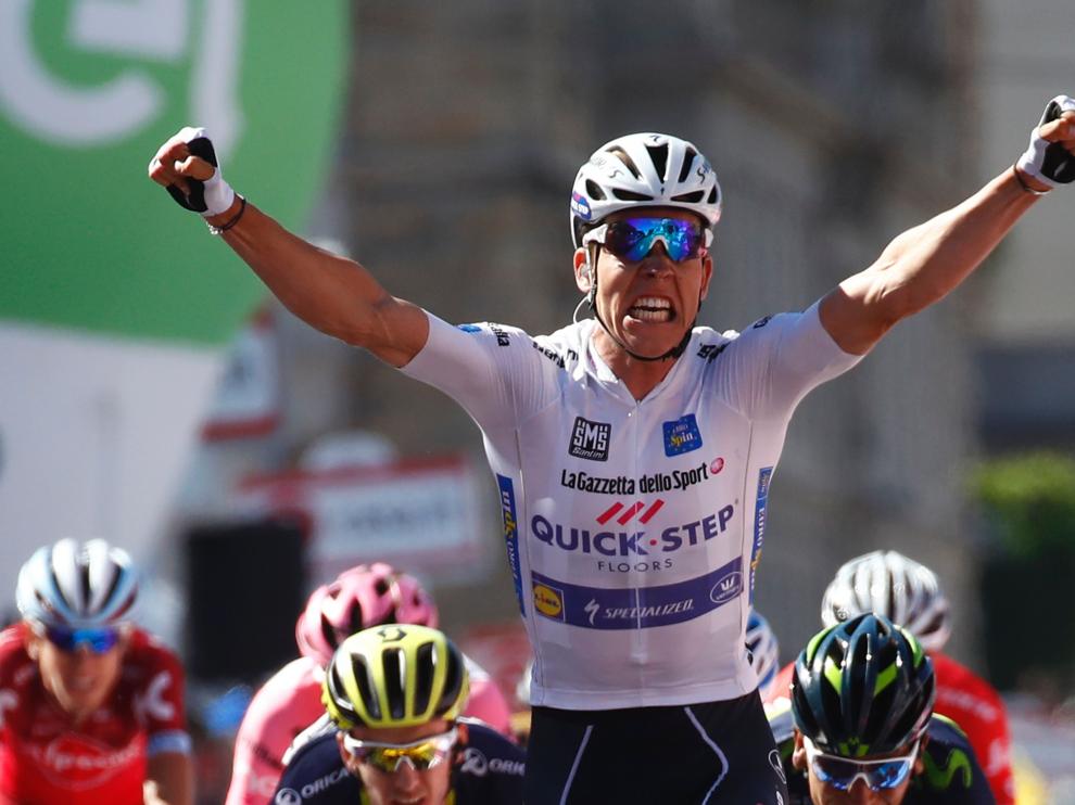 El ciclista luxemburgués Bob Jungels, Quick Step Floors.
