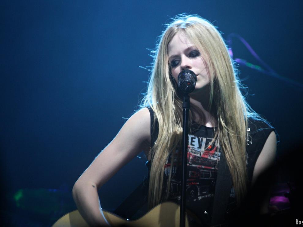 La cantante canadiense Avril Lavigne.