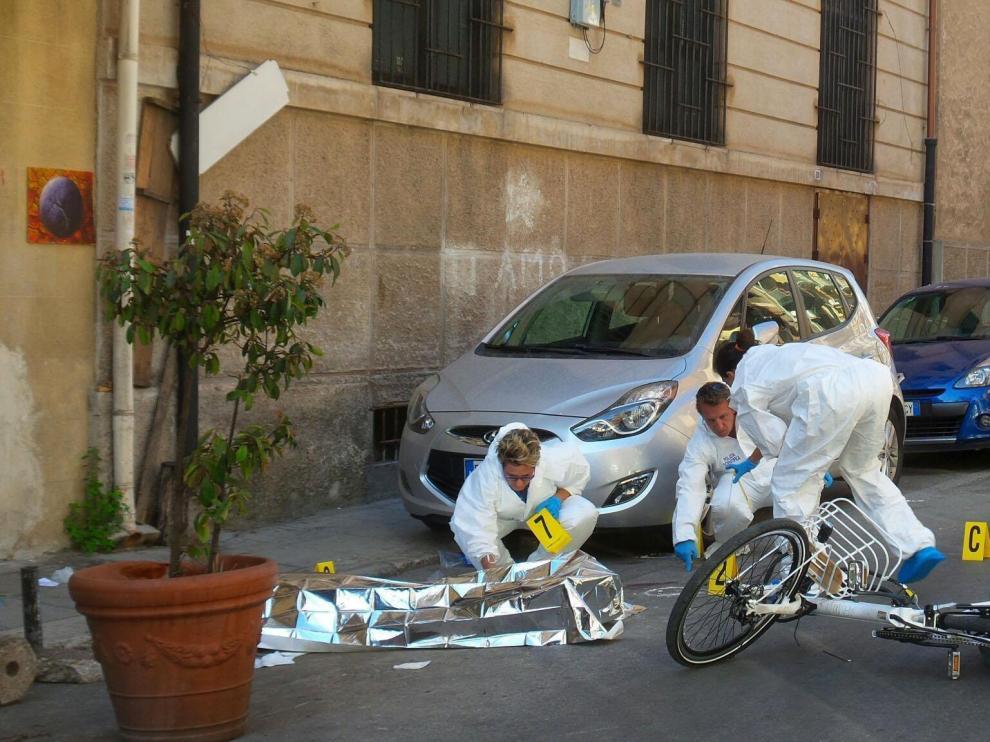 Lugar donde ocurrió el crimen.