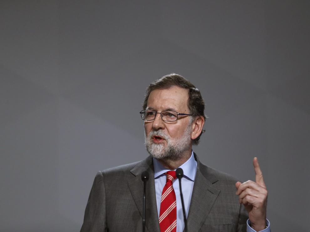 El jefe del Gobierno, Mariano Rajoy.