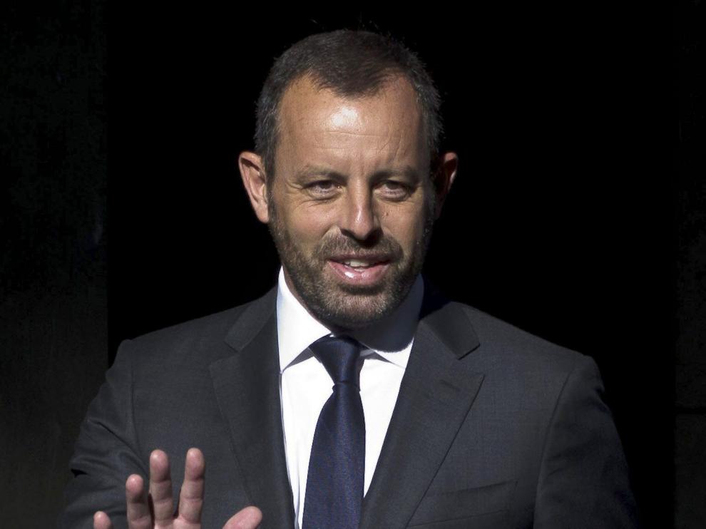 El expresidente del FC Barcelona Sandro Rosell, en una foto de archivo.