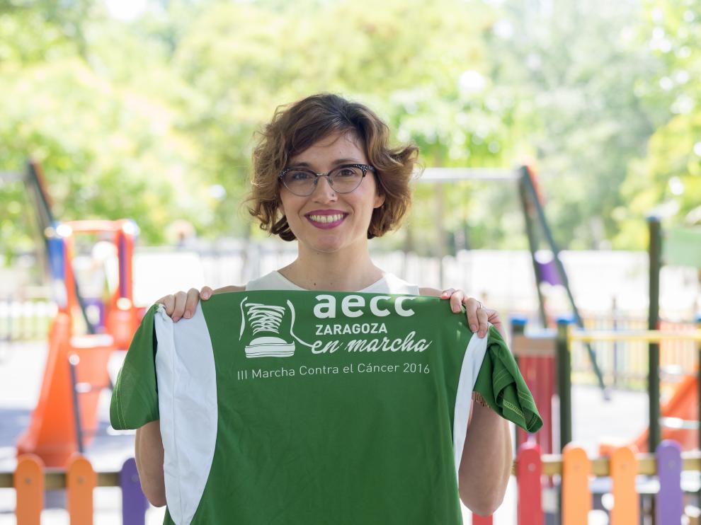 Sara López, psicóloga de la Asociación española contra el cáncer en Aragón (AECC).