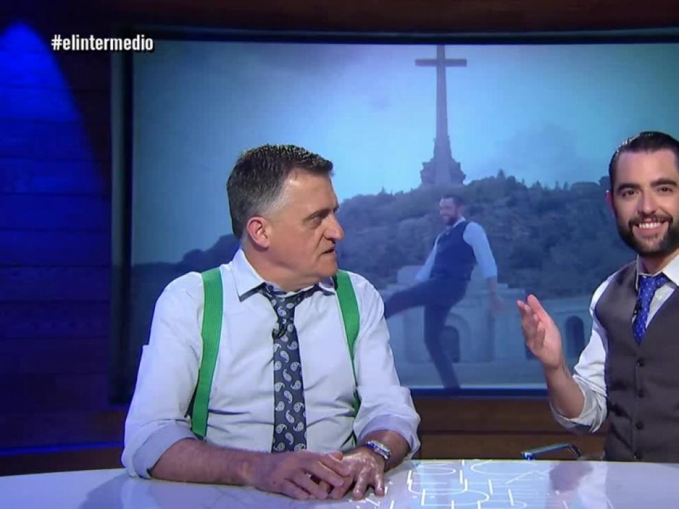 El Gran Wyoming y Dani Mateo, en una imagen en su programa.