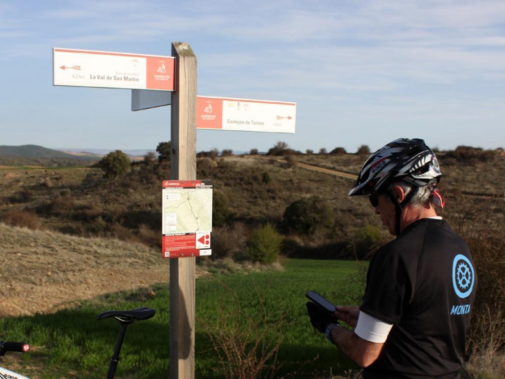 Las rutas en BTT son cada vez más populares.