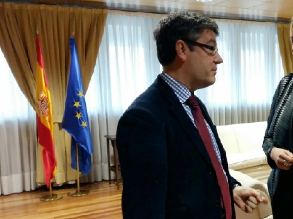 Imagen de archivo de Álvaro Nadal y Marta Gastón.