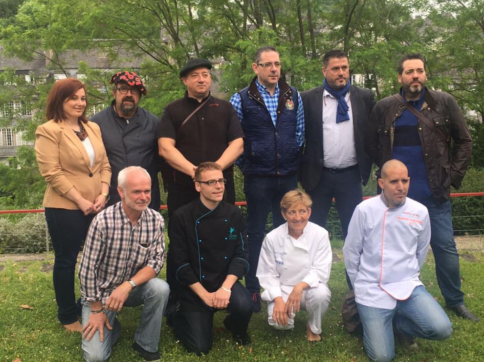 Restauradores de La Jacetania visitarán Olorón con sus mejores platos.