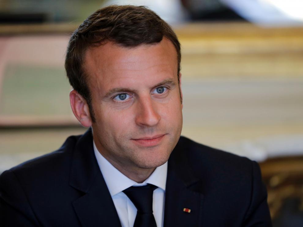 El presidente de Francia, Emmanuel Macron.