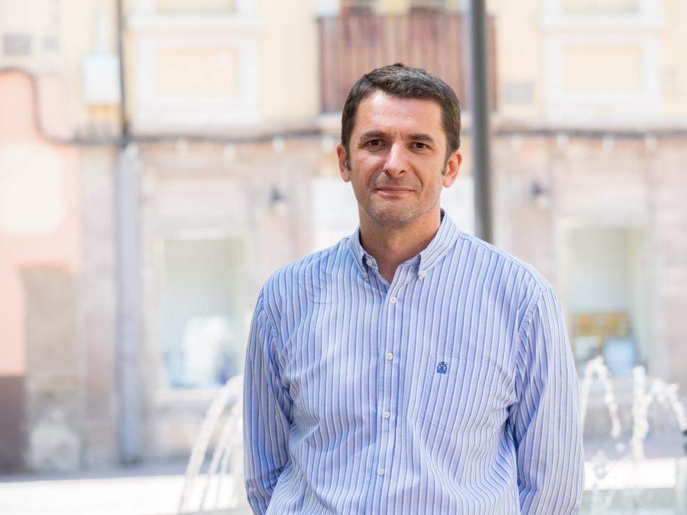 Patxi García, gerente de la AECC en Aragón.