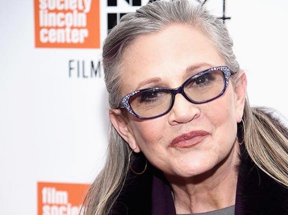 Carrie Fisher.