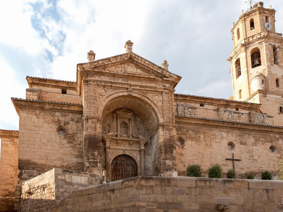 La iglesia parroquial de Fonz.