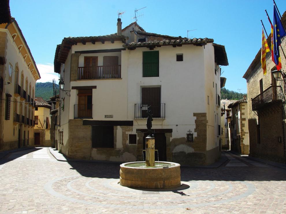 Uno de los rincones de Rubielos de Mora.