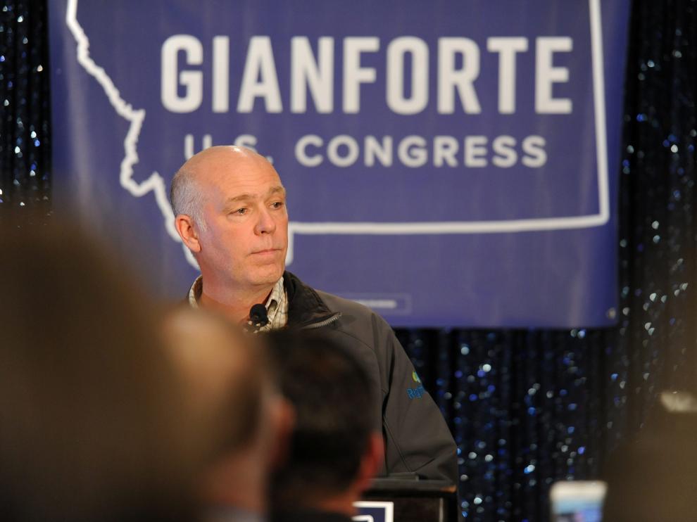El candidato republicano Greg Gianforte.