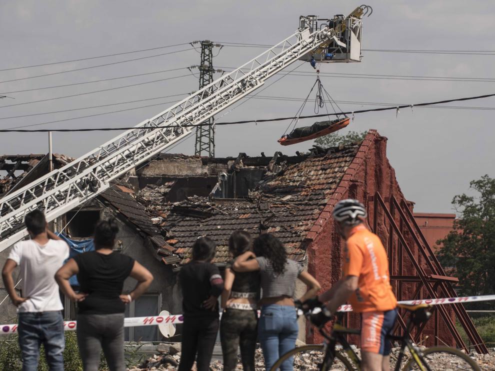 Cuatro muertos, entre ellos un bebé, en un incendio en Bilbao