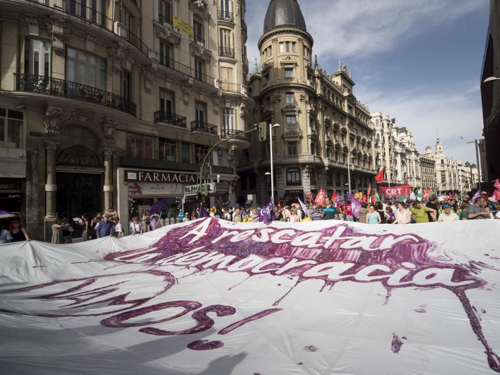 Marchas de la Dignidad en Madrid