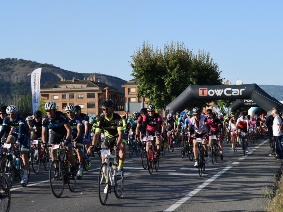La Marcha de los Puertos de la Ribagorza a golpe de pedal