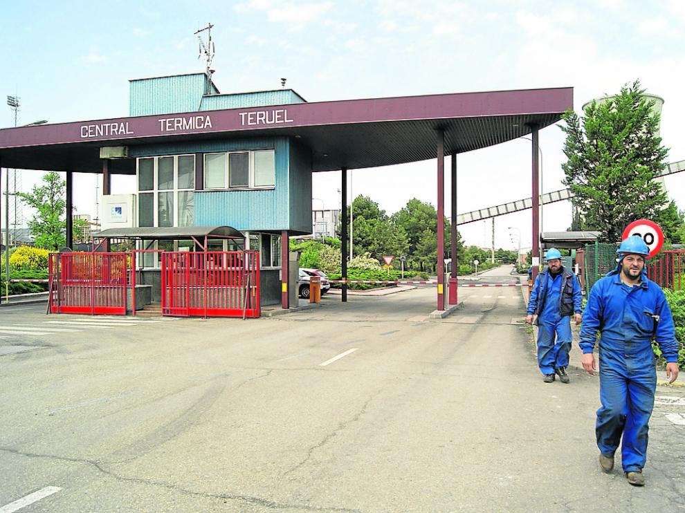 Estudiantes en un centro de capacitación de Huesca.