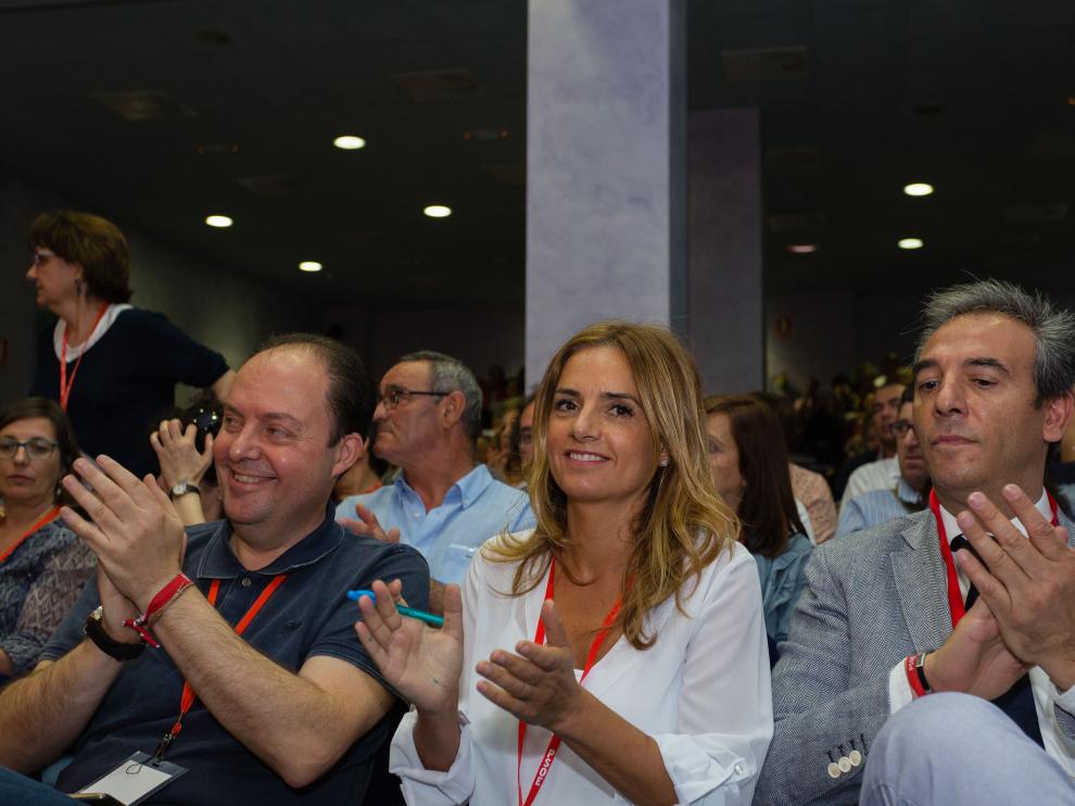 La diputada Susana Sumelzo, representante de la candidatura de Pedro Sánchez en Aragón.