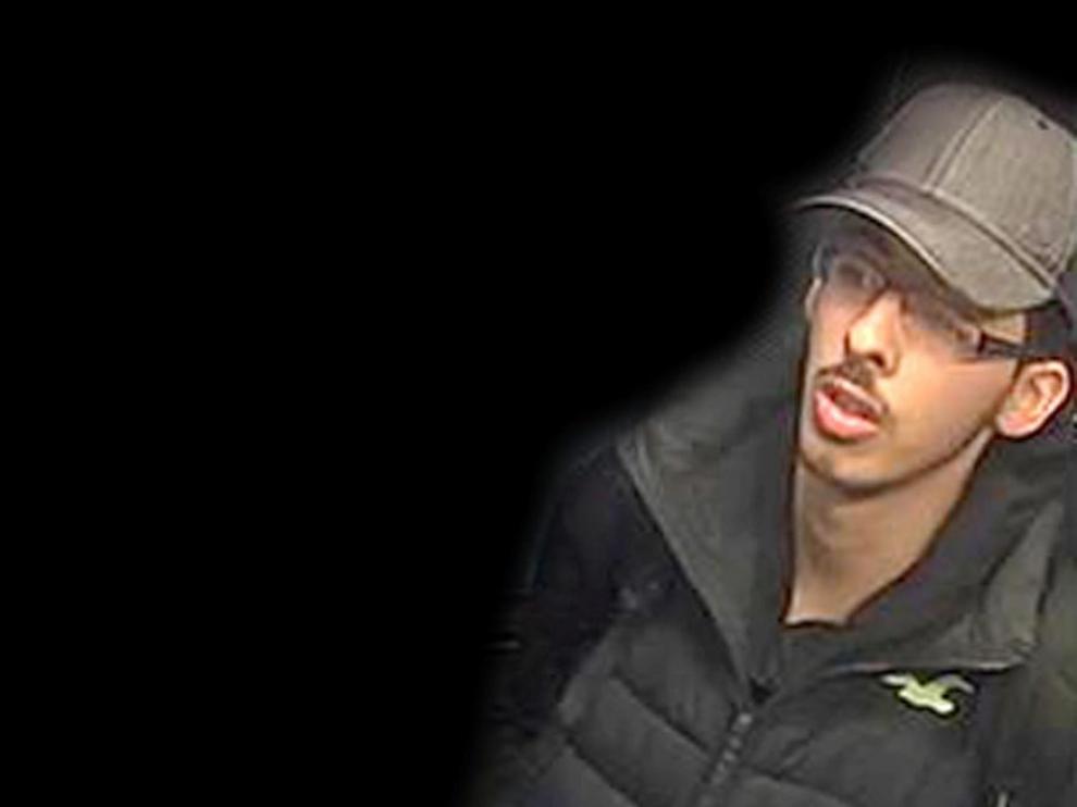 Salman Abedi justo antes de provocar la masacre en Mánchester