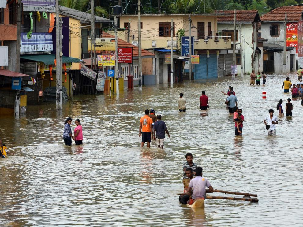 Las lluvias causan 146 muertos y 112 desaparecidos en Sri Lanka