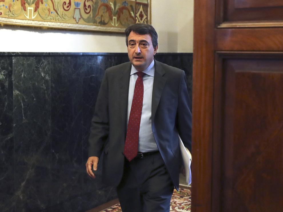 El portavoz del PNV en el Congreso, Aitor Esteban.