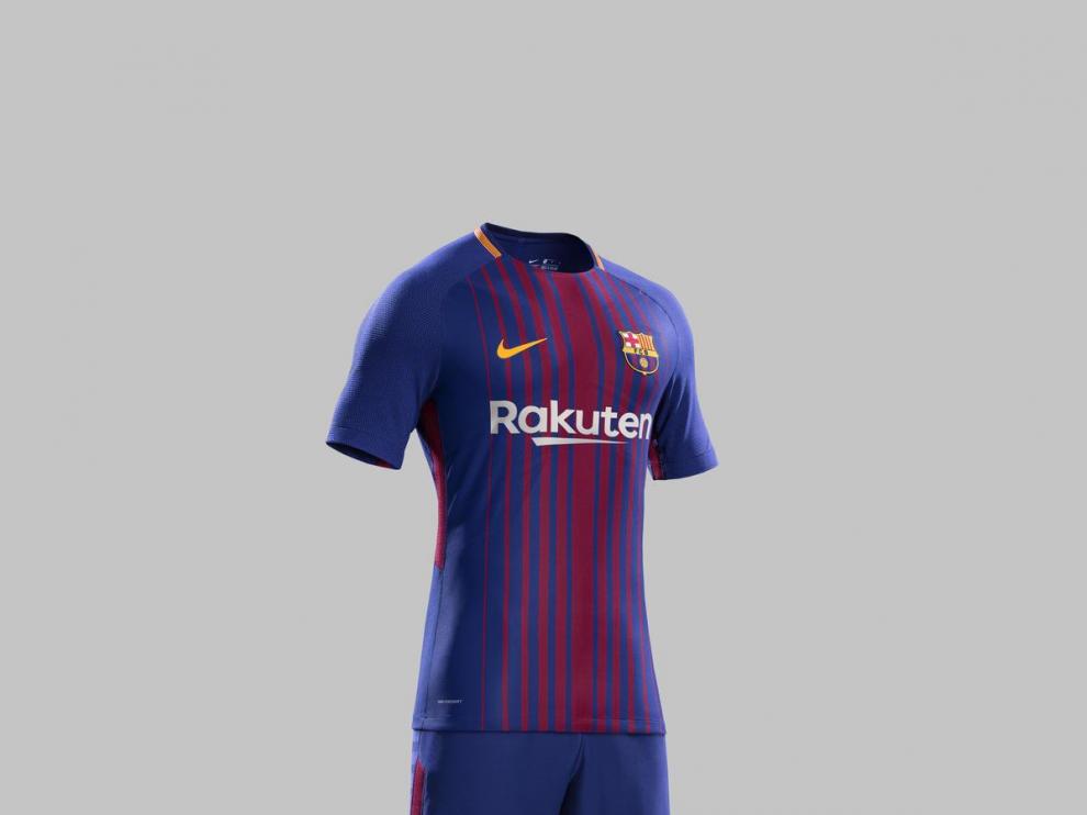 La empresa especializada en deporte Nike tiene los derechos de la marca Fútbol Club Barcelona.