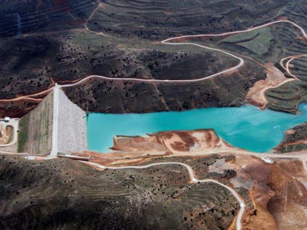 Embalse de Las Parras, en Teruel.