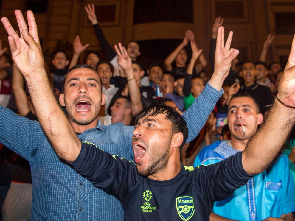Protestas en Marruecos en demanda de mejoras sociales de la región del Rif.