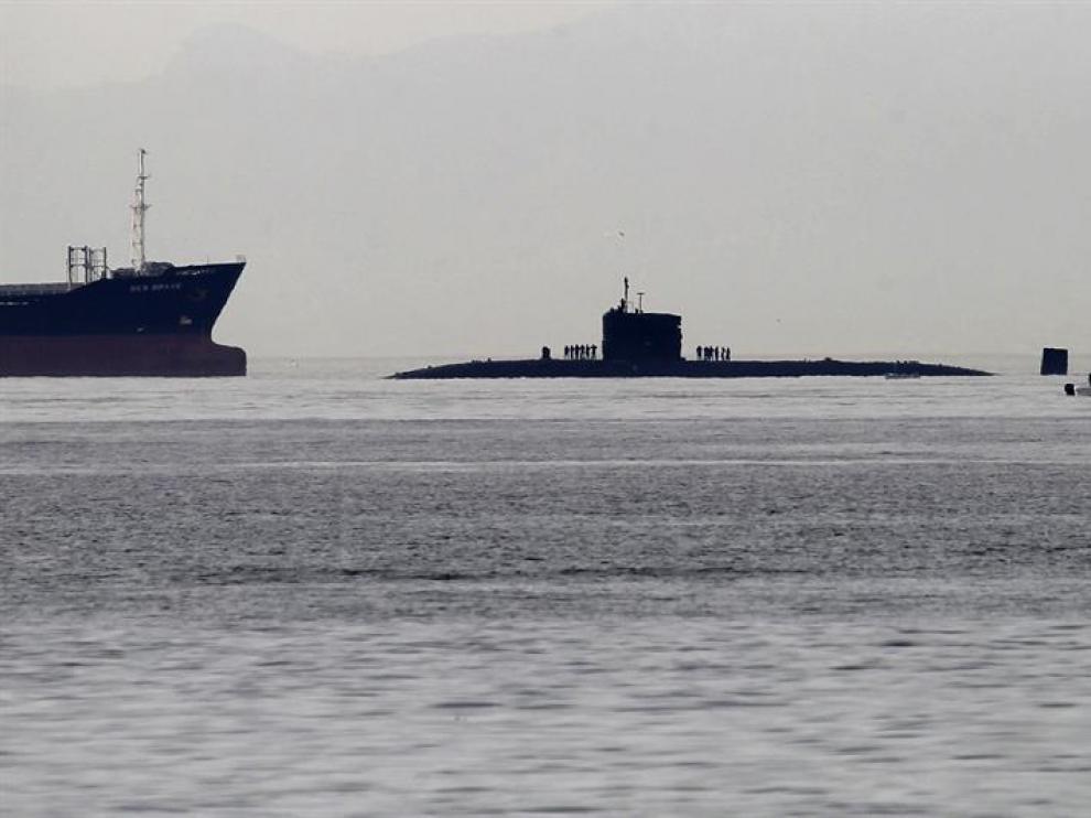 El submarino nuclear 'HMS Torbay'.