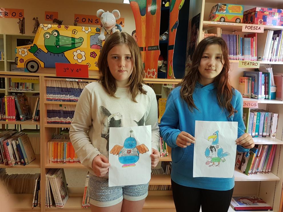 Julia Lalaguna y Daniela Pericleanu.