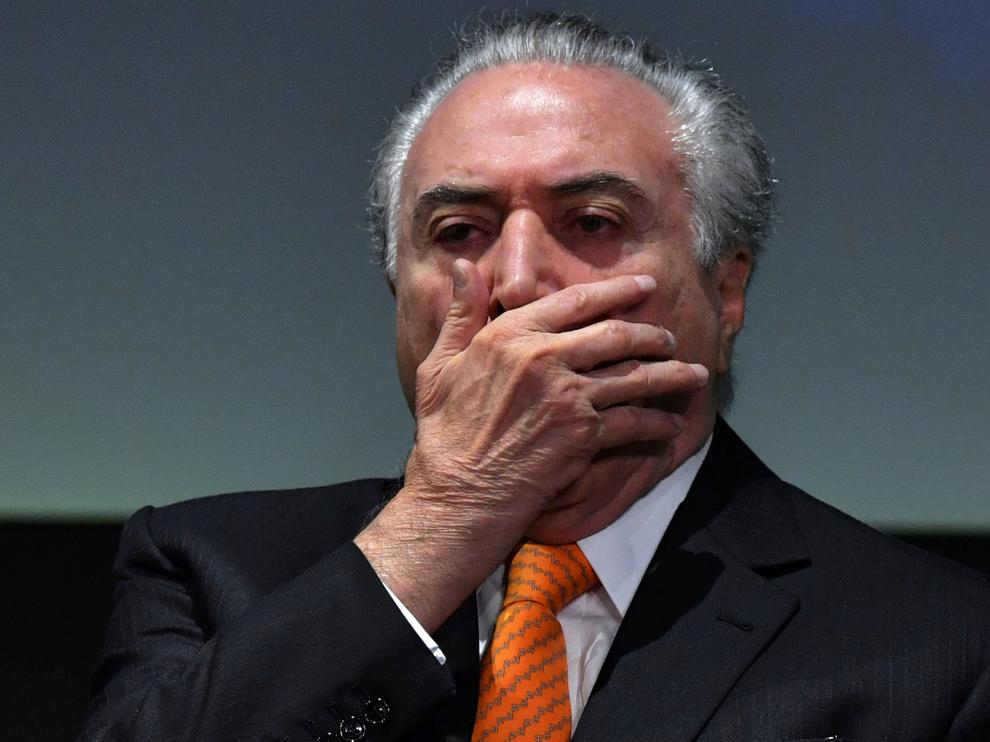 El presidente brasileño, Michel Temer.