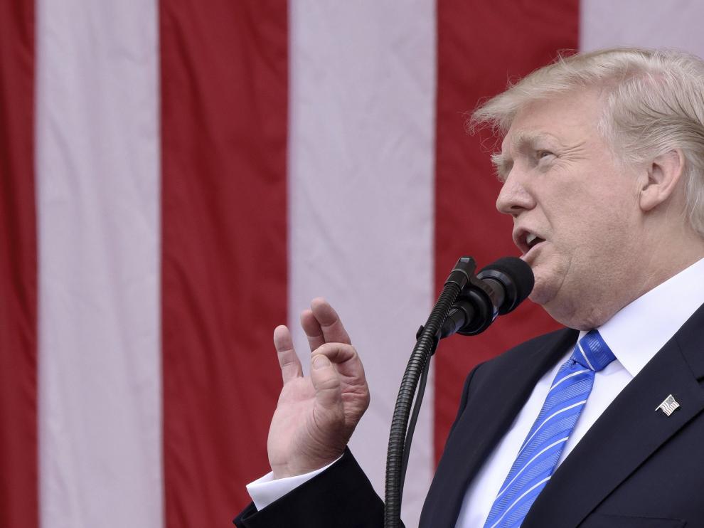 El presidente de Estados Unidos Donald Trump.