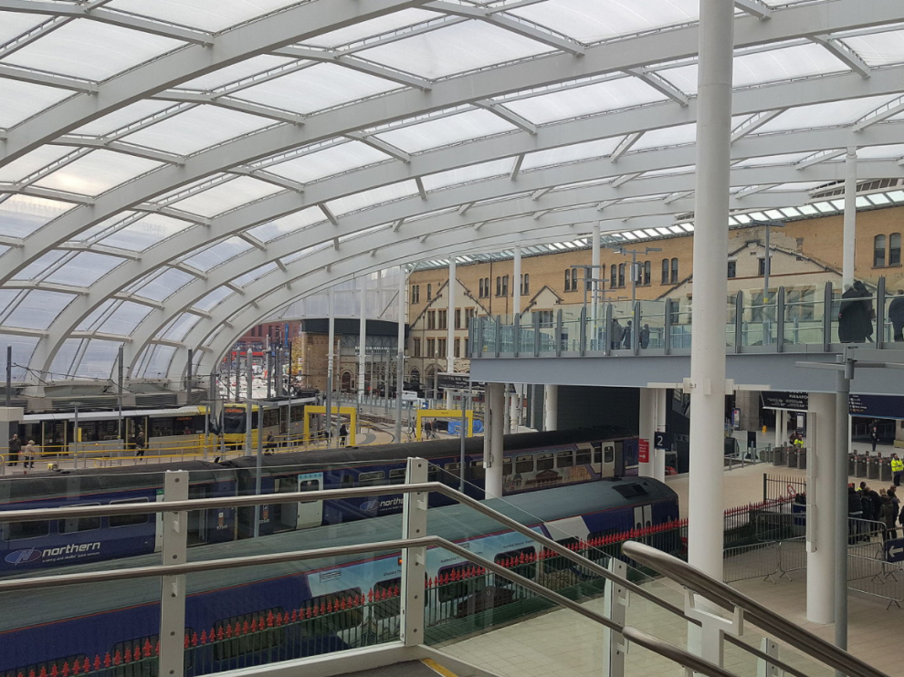 La estación Victoria de Mánchester.