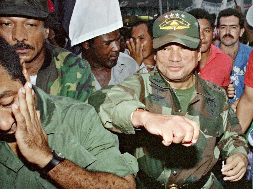 Manuel Antonio Noriega en 1989.