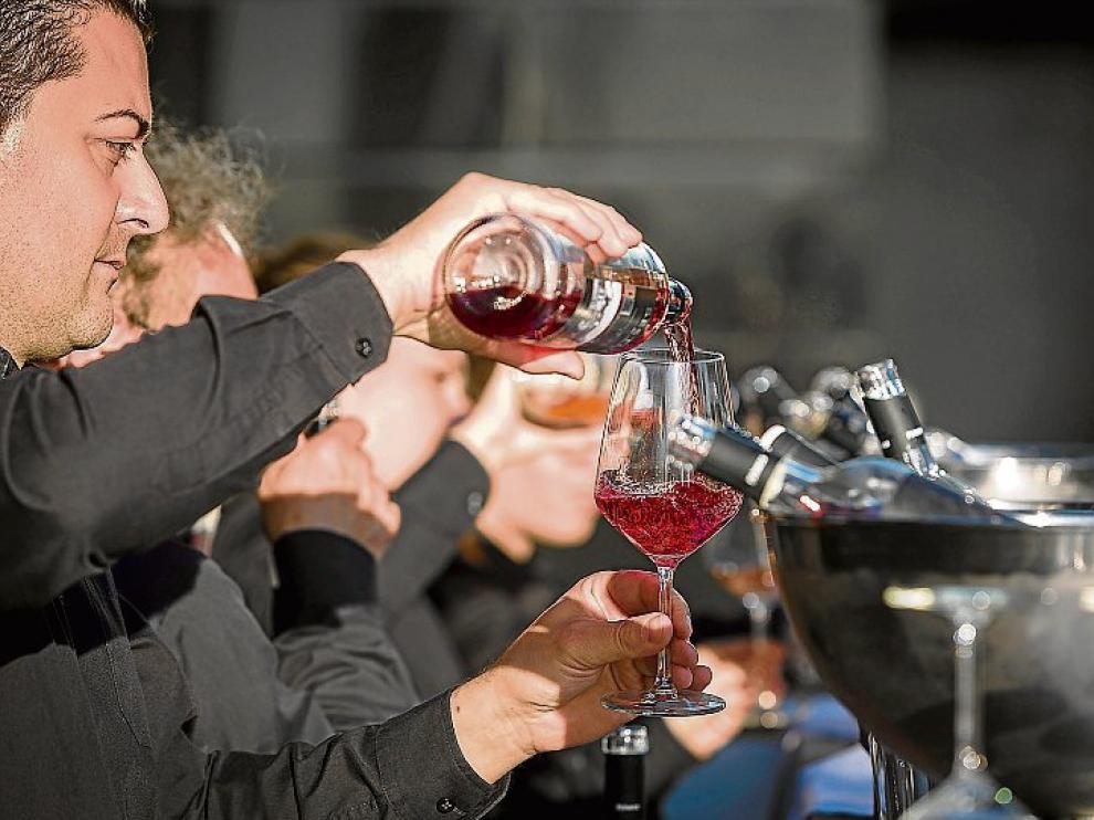 Degustación de vinos de la D. O. Somontano.