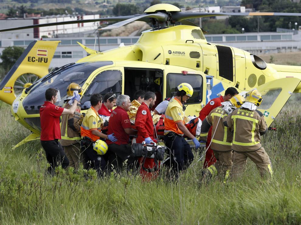 Los Bomberos rescataron en estado muy grave a un joven de 27 años.