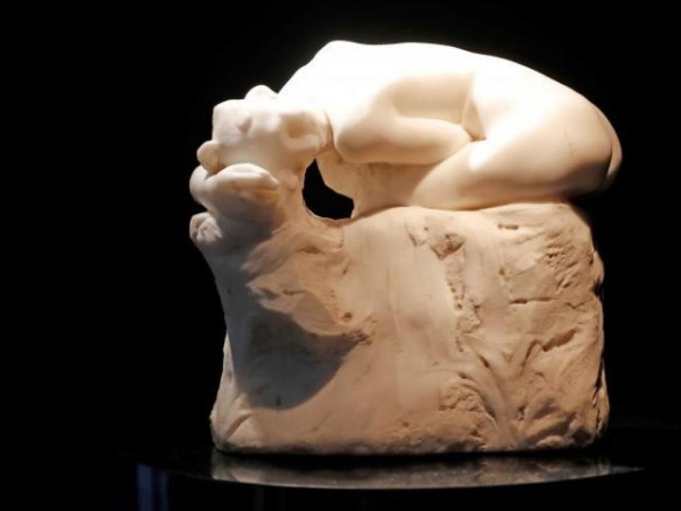 La 'Andrómeda' de Rodin antes de la subasta.