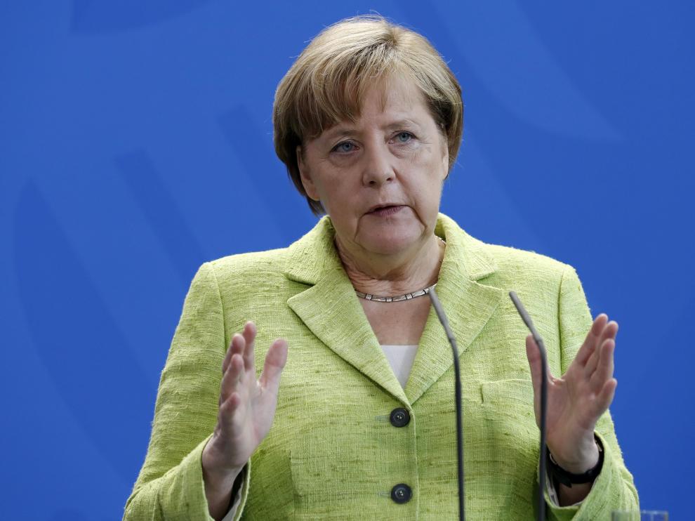 La canciller alemana, Angela Merkel.