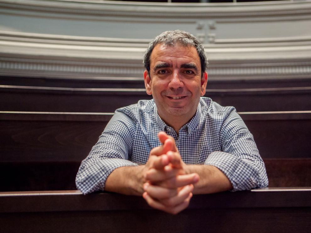 López Nicolás participó en la jornada de divulgación de Unizar