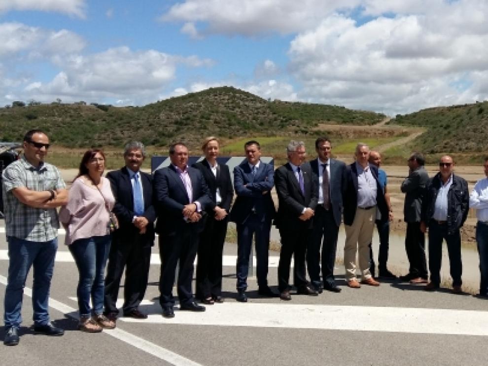Los consejeros Gastón y Olona han visitado las obras.