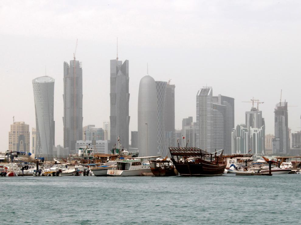Rascacielos en Doha.