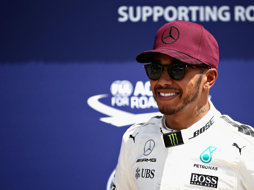Hamilton, pole en el Gran Premio de Azerbaiyán de Fórmula 1,