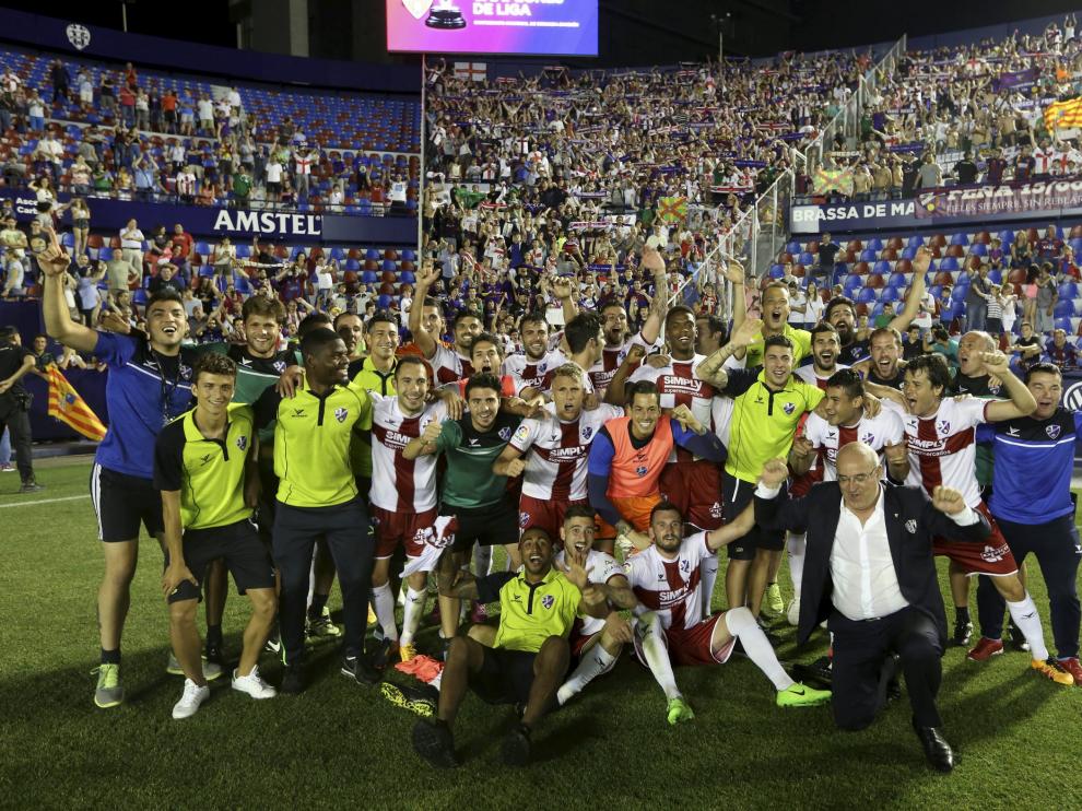 Levante - Huesca, en fotos