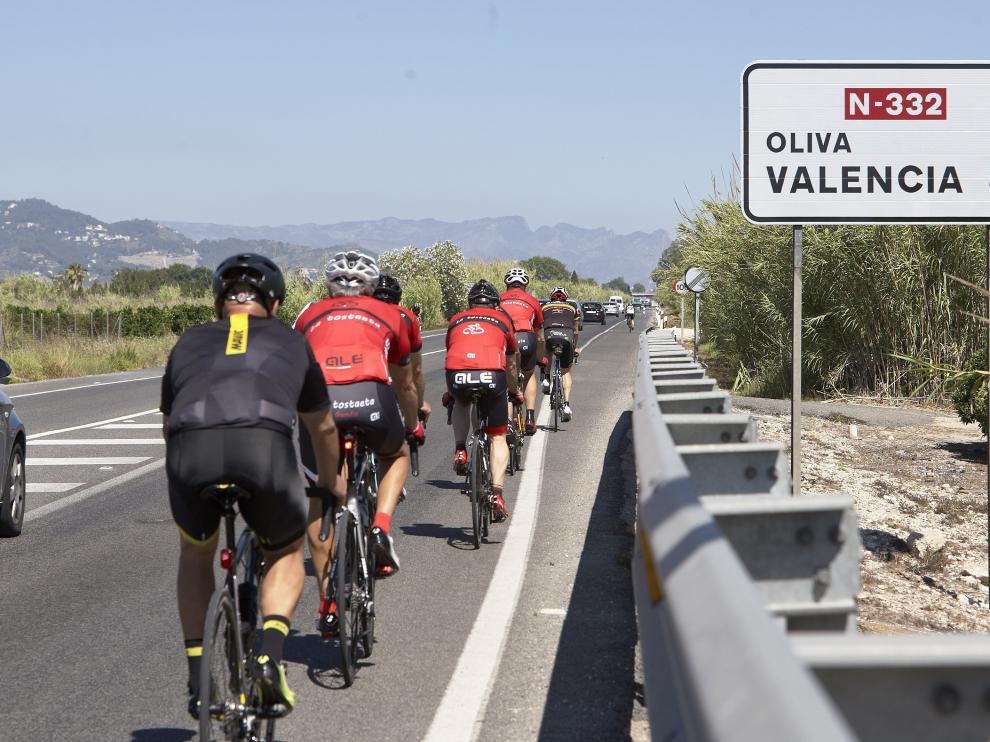 Lugar donde se produjo el atropello en Oliva (Valencia).